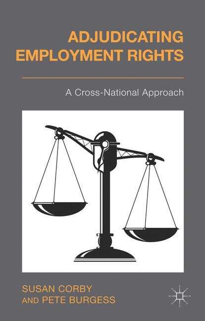 Book cover of Adjudicating Employment Rights