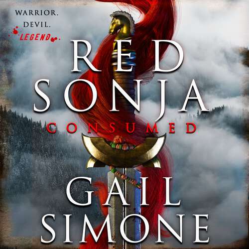 Book cover of Red Sonja: The exhilarating swords and sorcery novel starring the legendary redhead warrior
