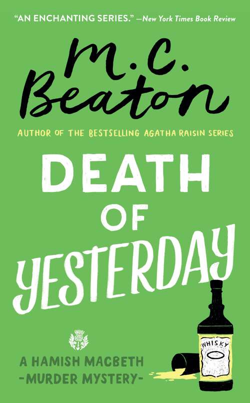Book cover of Death of Yesterday (Hamish Macbeth Mystery #29)