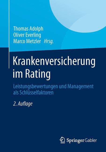 Book cover of Krankenversicherung im Rating