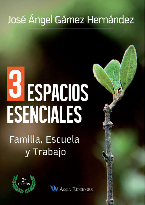 Book cover of 3 Espacios esenciales: Familia, trabajo y escuela