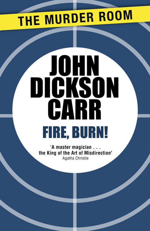 Book cover of Fire, Burn! (3) (Murder Room #234)