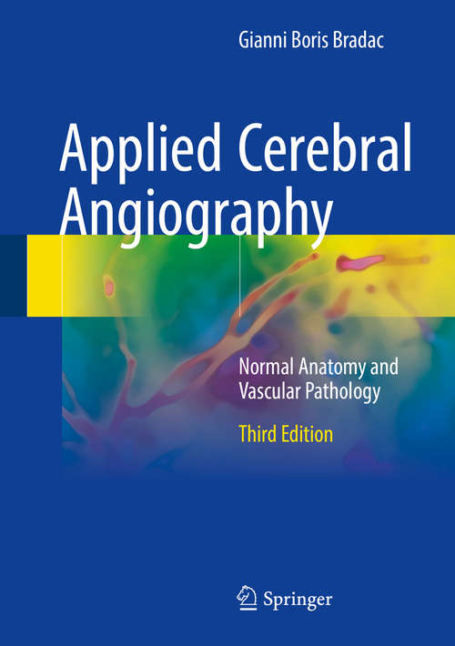 Book cover of Applied Cerebral Angiography