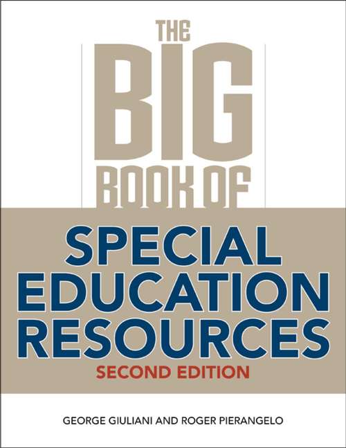 Book cover of The Big Book of Special Education Resources: Second Edition (2nd Edition)