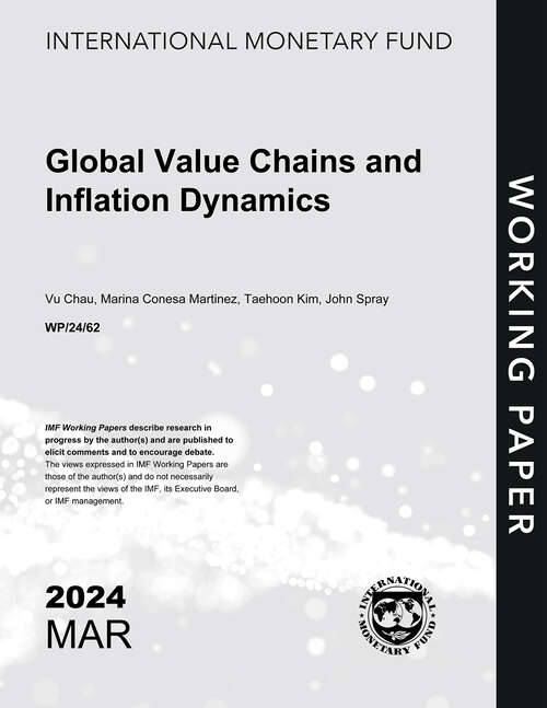 Book cover of Global Value Chain and Inflation Dynamics