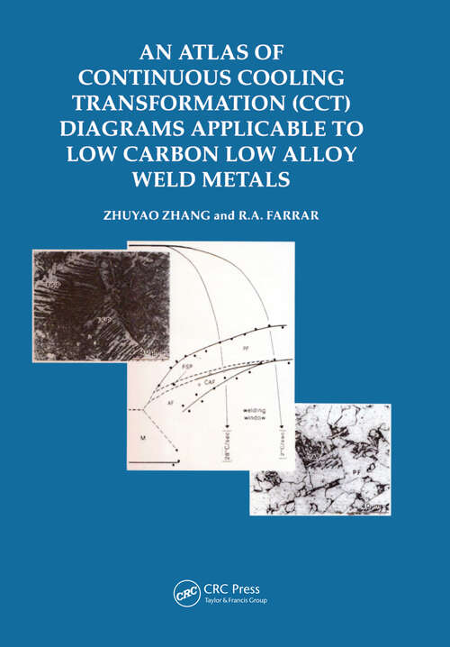 Book cover of An Atlas of Continuous Cooling Transformation (CCT) Diagrams Applicable to Low Carbon Low Alloy Weld Metals