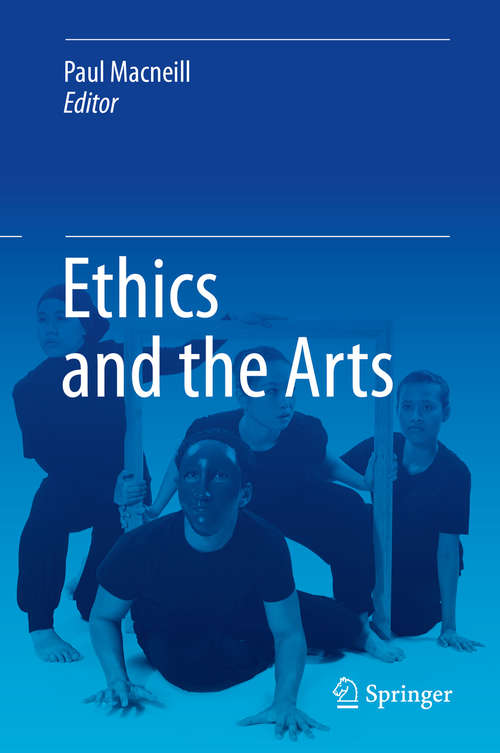 Book cover of Ethics and the Arts