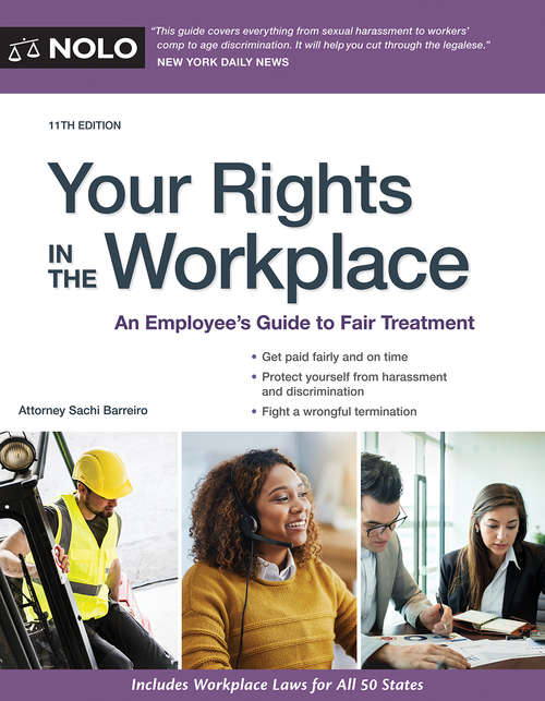 Book cover of Your Rights in the Workplace: An Employee's Guide to Fair Treatment