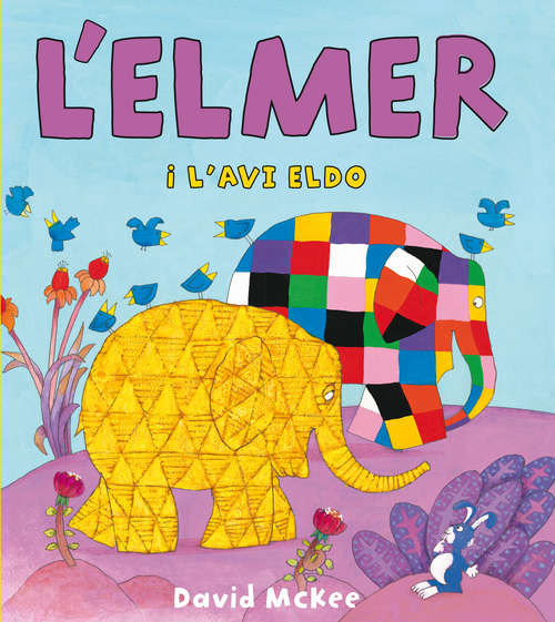 Book cover of L'Elmer i l'avi Eldo (L'Elmer. Primeres lectures #3)