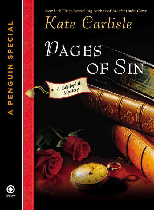 Book cover of Pages of Sin (Bibliophile Mystery #4.5)