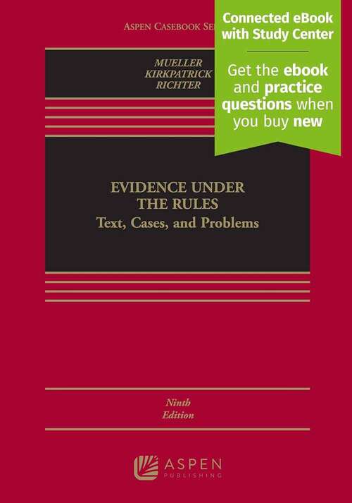 Cover image of Evidence Under The Rules