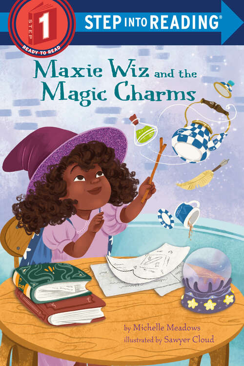 Book cover of Maxie Wiz and the Magic Charms (Step into Reading)