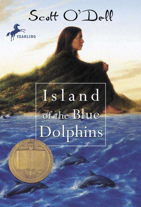 Book cover of Island of the Blue Dolphins
