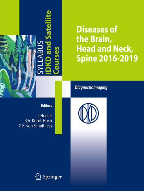 Book cover of Diseases of the Brain, Head and Neck, Spine 2016-2019