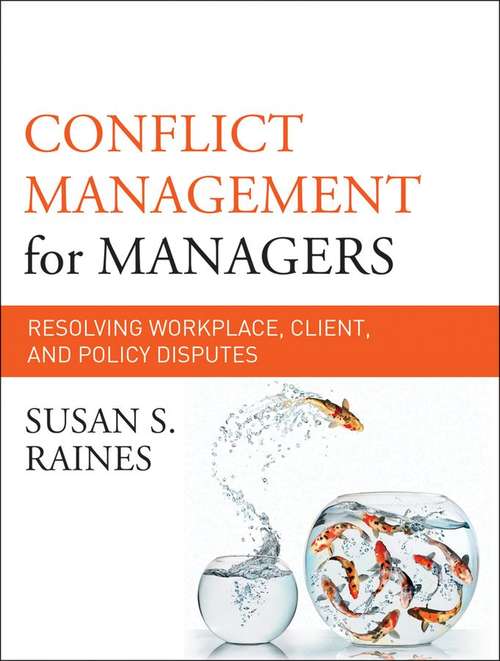 Book cover of Conflict Management for Managers