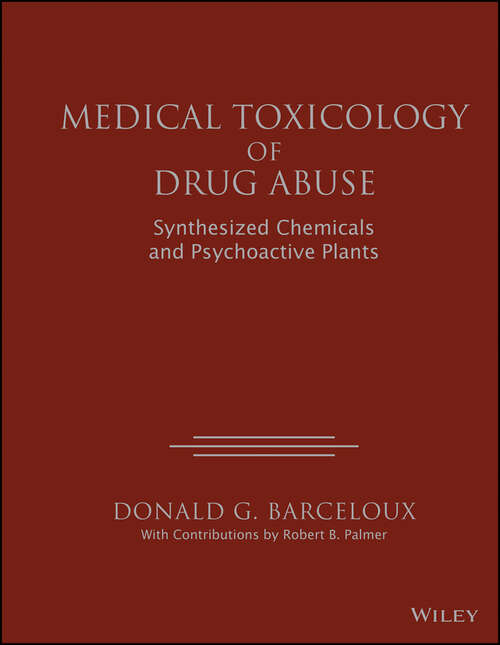 Book cover of Medical Toxicology of Drugs Abuse