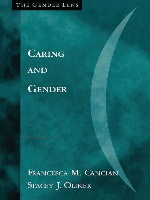 Book cover of Caring and Gender (Gender Lens)