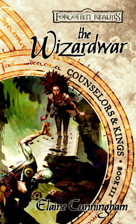 Book cover of The Wizardwar (Forgotten Realms: Counselors and Kings #3)