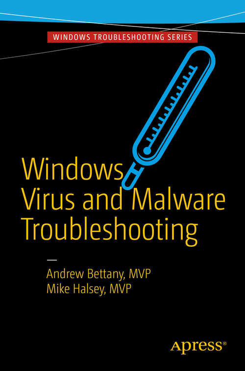Book cover of Windows Virus and Malware Troubleshooting