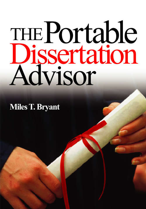 Book cover of The Portable Dissertation Advisor