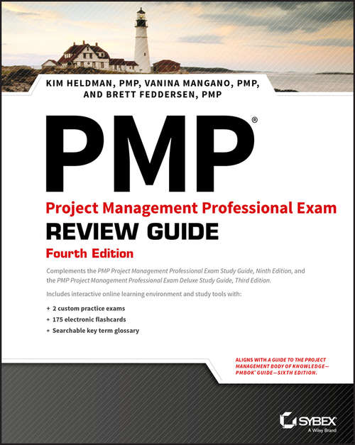 Book cover of PMP Project Management Professional Exam Review Guide