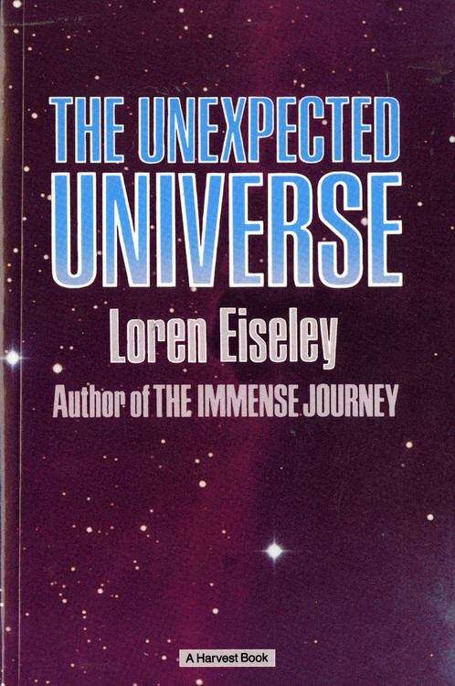 Book cover of The Unexpected Universe