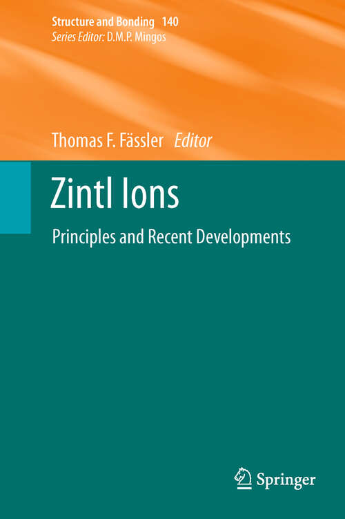 Book cover of Zintl Ions