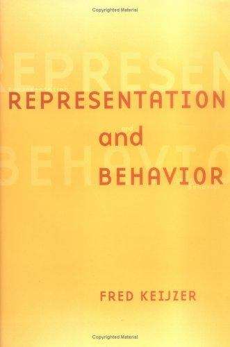 Book cover of Representation and Behavior