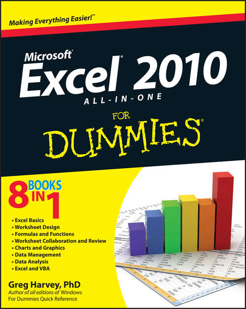 Book cover of Excel 2010 All-in-One For Dummies
