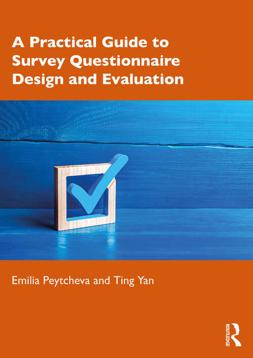 Book cover of A Practical Guide to Survey Questionnaire Design and Evaluation (1)