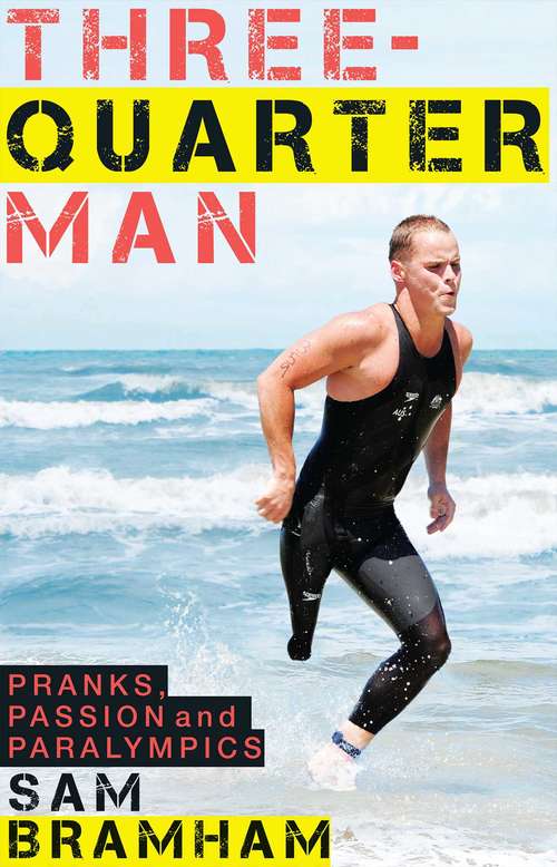 Book cover of Three-quarter Man