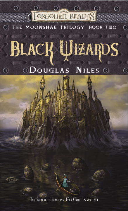 Book cover of Black Wizards (Forgotten Realms: Moonshae #2)