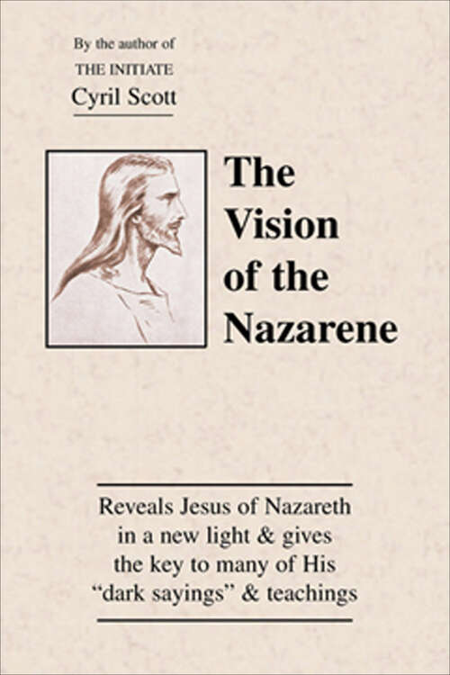 Book cover of The Vision of the Nazarene