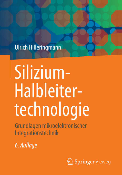 Book cover of Silizium-Halbleitertechnologie