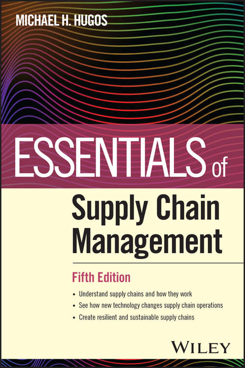 Book cover of Essentials of Supply Chain Management (5) (Essentials Series)