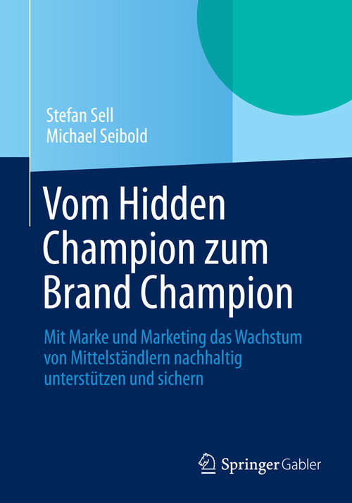Book cover of Vom Hidden Champion zum Brand Champion