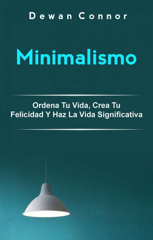Book cover of Minimalismo: Minimalismo