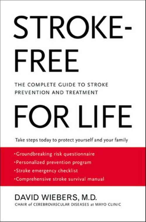 Book cover of Stroke-Free for Life
