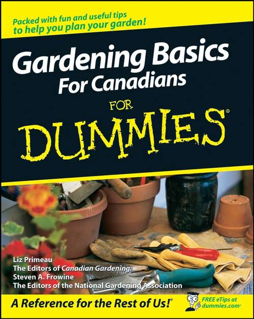 Book cover of Gardening Basics For Canadians For Dummies