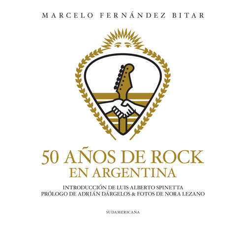 Book cover of 50 años de rock en Argentina