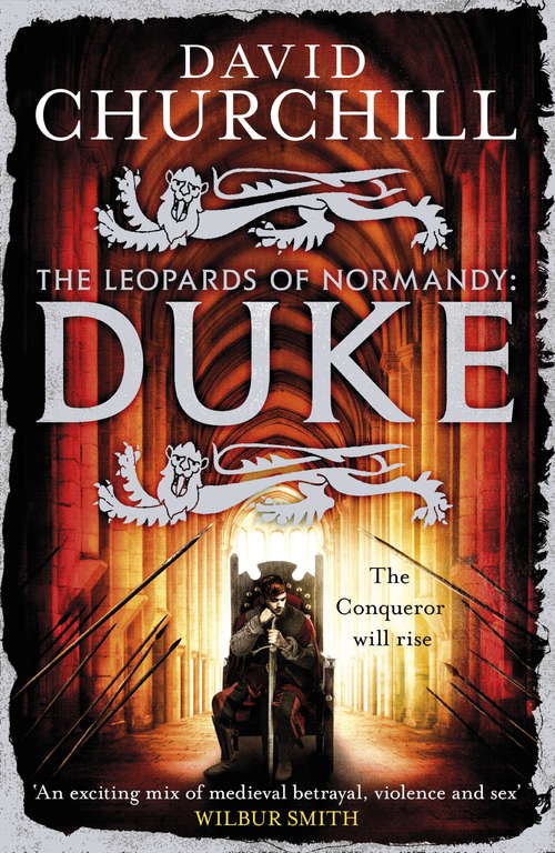 Book cover of The Leopards of Normandy: Duke