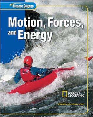 Book cover of Glencoe Science: Motion, Forces, and Energy