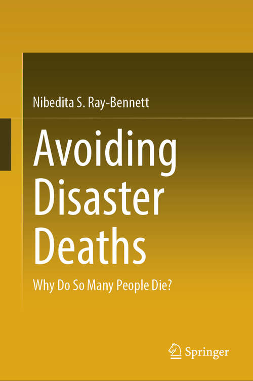 Book cover of Avoiding Disaster Deaths: Why Do So Many People Die?