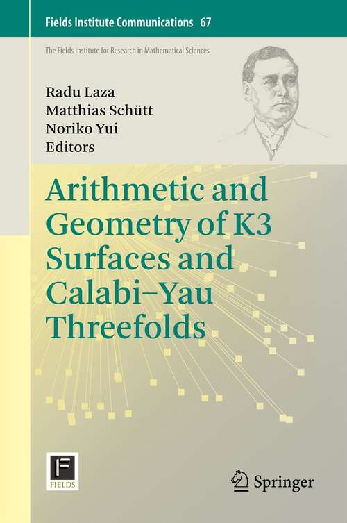 Book cover of Arithmetic and Geometry of K3 Surfaces and Calabi–Yau Threefolds