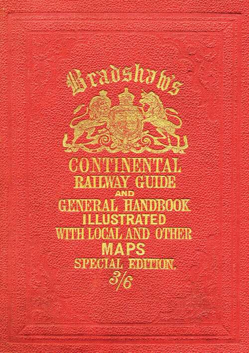 Book cover of Bradshaw's Continental Railway Guide (Abridged Version)