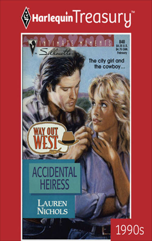 Book cover of Accidental Heiress (Way Out West)