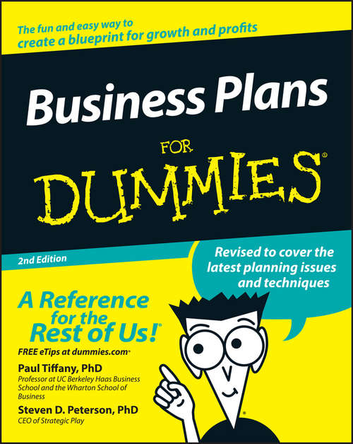 Business Plans For Dummies, 2nd Edition