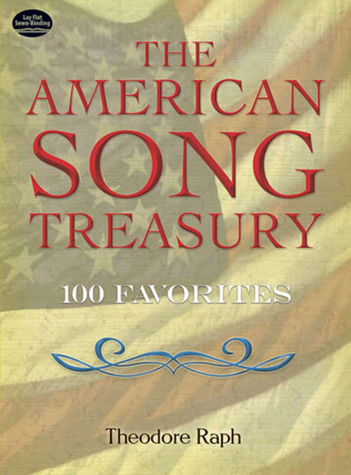 Book cover of The American Song Treasury: 100 Favorites