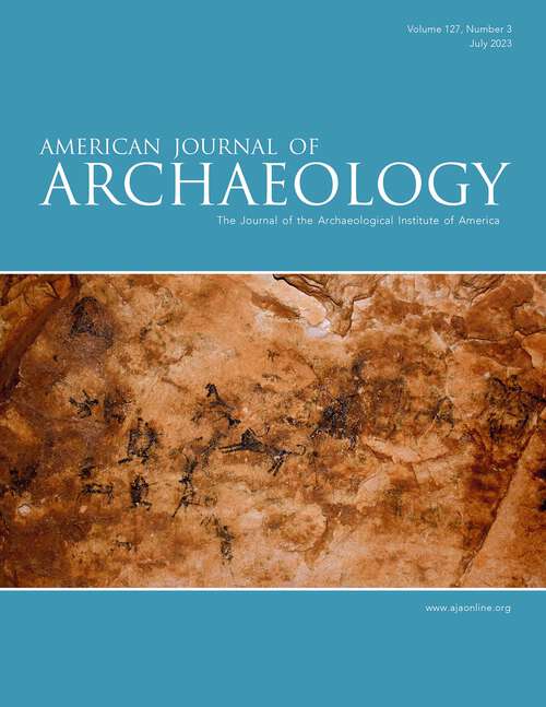 Book cover of American Journal of Archaeology, volume 127 number 3 (July 2023)