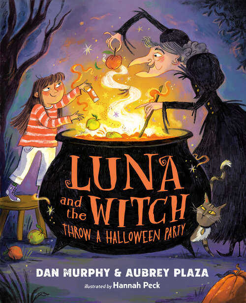 Book cover of Luna and the Witch Throw a Halloween Party